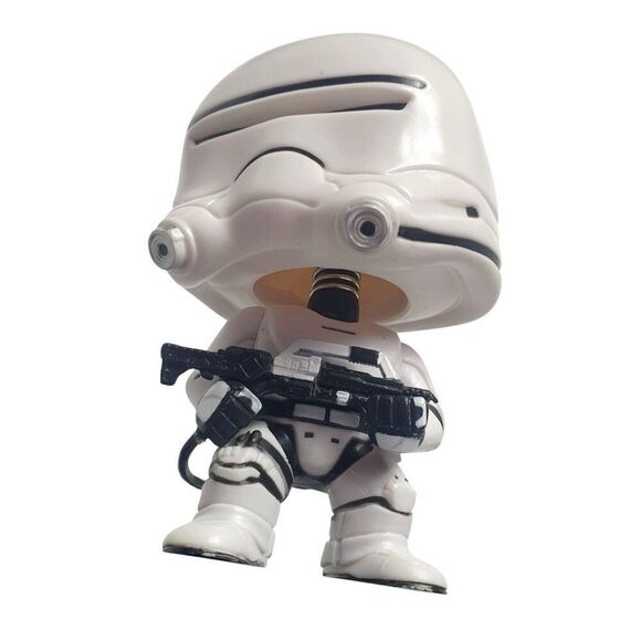 Funko Star Wars First Order Flametrooper Vinyl Bobble-Head 4" Figure Toy #68 - Picture 5 of 6